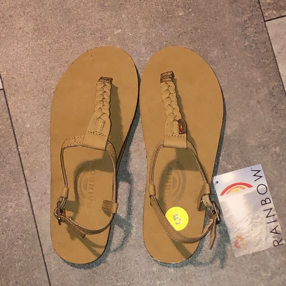 NWT Rainbow SMALL 5.5-6.5 sandals - Picture 6 of 6
